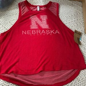 Ladies Nebraska tank top size L